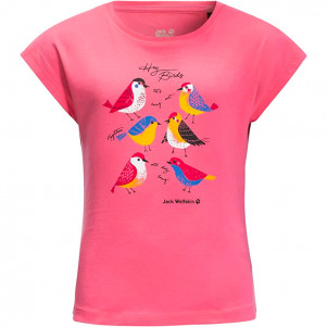 Дитяча футболка Jack Wolfskin TWEETING BIRDS T G 1609301_2044