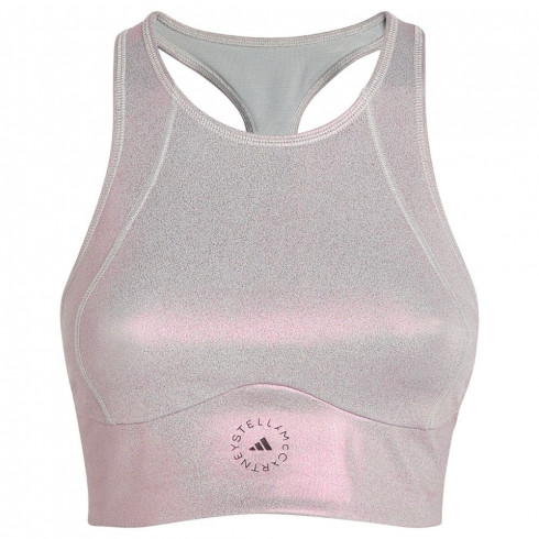 Фото Жіночий кроп-топ для фітнесу Adidas by Stella McCartney Shiny H56631 - зображення 3