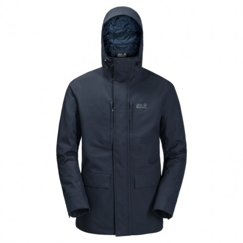 Фото Куртка чоловіча утеплена Jack Wolfskin WEST COAST JACKET 1110811_1010 - зображення 5