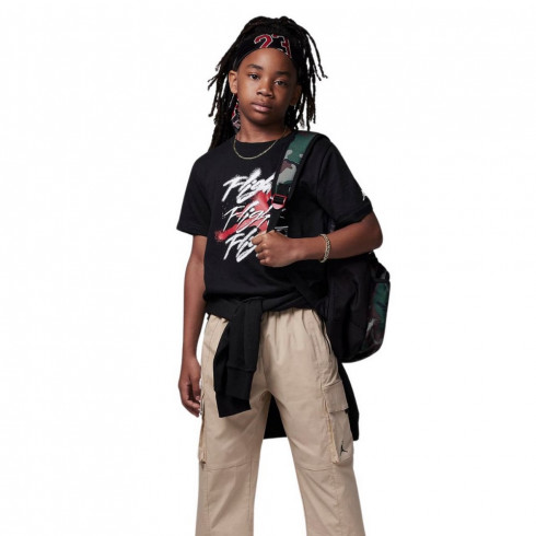Фото Дитяча футболка Jordan JM FLIGHT SPRAY S/S TEE 95C814-023 - зображення 4
