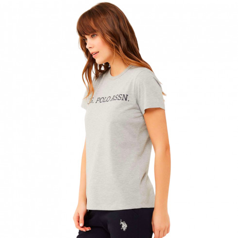 Фото Футболка жіноча з круглим вирізом U.S. POLO ASSN 16595 - зображення 2