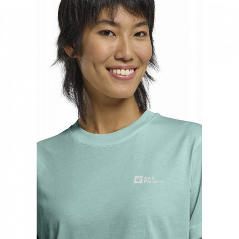 Жіноча футболка Jack Wolfskin ESSENTIAL T W 1808352_E0180 - зображення 3 Фото Жіноча футболка Jack Wolfskin ESSENTIAL T W 1808352_E0180 - зображення 3