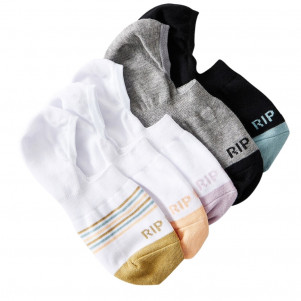 Жіночі шкарпетки Rip Curl Invisible Sock 5 Pack Multico 006WSO-3282