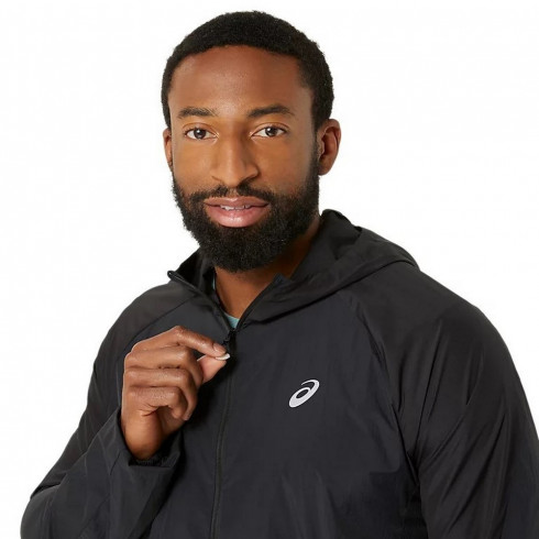 Фото Чоловіча куртка для бігу Asics ROAD PACKABLE JACKET 2011D084-001 - зображення 9