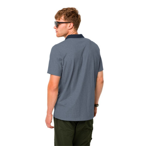 Фото Поло чоловіче Jack Wolfskin PIQUE POLO MEN 1804653_1010 - зображення 3