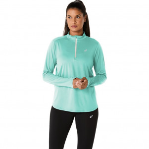 Жіноча футболка ASICS CORE 1/2 ZIP LS TOP 2012D325-400
