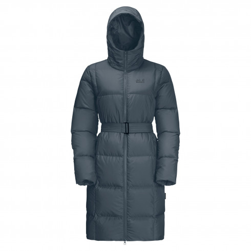 Фото Напівпальто жіноче пухове Jack Wolfskin FROZEN LAKE COAT W 1206131_1268 - зображення 4
