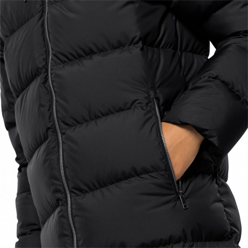 Фото Напівпальто жіноче пухове Jack Wolfskin FROZEN PALACE COAT W 1204132_6000 - зображення 4