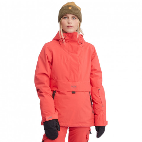 Фото Жіноча куртка для зимових видів спорту Billabong PASSAGE ANORAK Z6JF21-RED - зображення 1