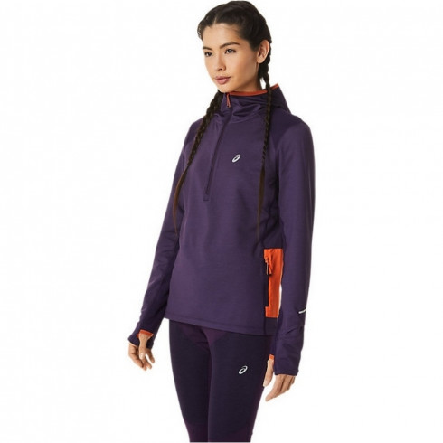 Фото Жіноча спортивна кофта Asics WINTER RUN LS HOODIE 2012C386-500 - зображення 2