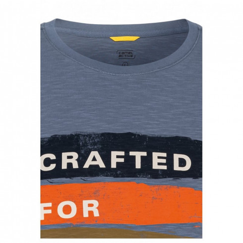 Фото Футболка чоловіча Camel Active T-Shirt 1/2Arm 409745-1T06-43 - зображення 3