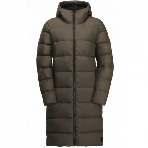 Фото Жіноче пухове напівпальто Jack Wolfskin FROZEN PALACE COAT W 1204133_5719 - зображення 4