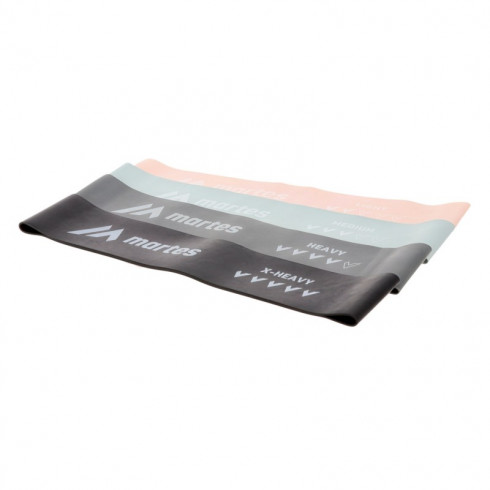 Фото Еластична стрічка для пілатесу MARTES LOOPEY-LGT PIN/PL BLU/DK GR/BK - зображення 2