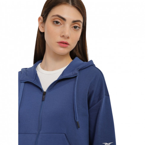 Фото Жіноча толстовка REEBOK TS DREAMBLEND COTTON FZ HN4500 - зображення 2