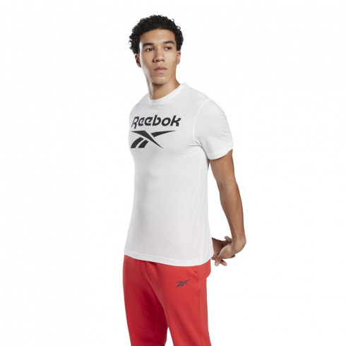 Фото Чоловіча спортивна футболка Reebok GRAPHIC SERIES REEBOK STACKED FP9152 - зображення 1