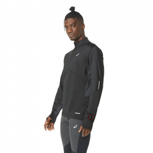 Фото Чоловічі лонгслів Asics WINTER RUN 1/2 ZIP MID LAYER 2011C882-BLACK - зображення 4