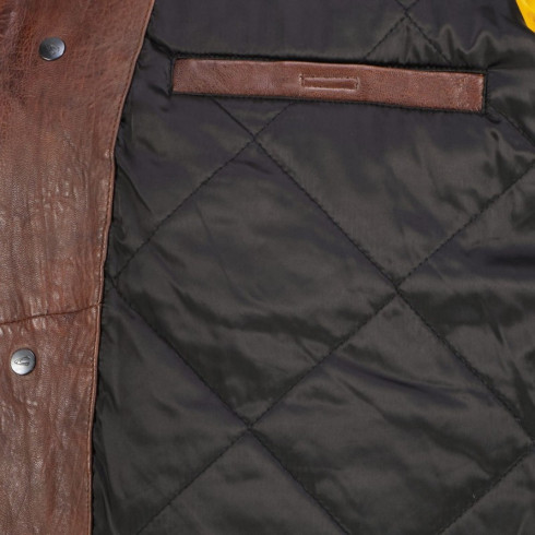 Фото Жакет чоловічий Camel Active Leather Blouson 431140-8L17-20 - зображення 5