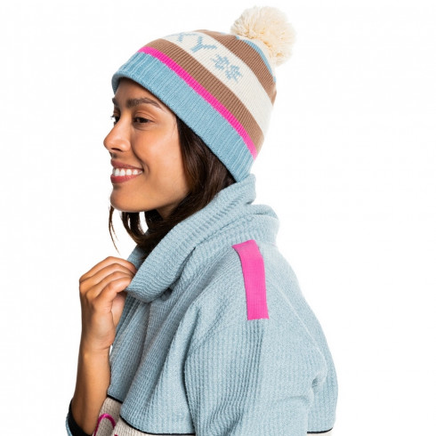 Фото Жіноча шапка ROXY MAELEYBEANIE HDWR ERJHA03898-TEC0 - зображення 3