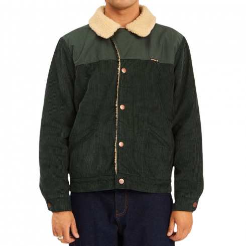 Фото Чоловіча куртка Billabong RANGE CORD SHERPA JA Z1JK48-GREN - зображення 2