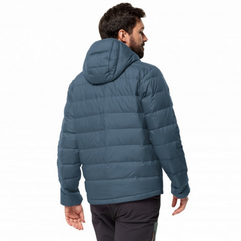 Фото Чоловіча куртка прошита пухова Jack Wolfskin ATHER DOWN HOODY M 1207671_C0412 - зображення 3
