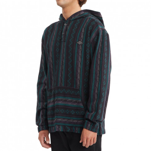 Чоловіче худі Billabong BAJA PULLOVER JACQUA Z1SH37-BLAC - зображення 2 Фото Чоловіче худі Billabong BAJA PULLOVER JACQUA Z1SH37-BLAC - зображення 2