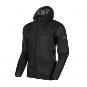 Чоловіча куртка для туризму Mammut Convey WB Hooded Jacket Men 1012-00110-BLAC
