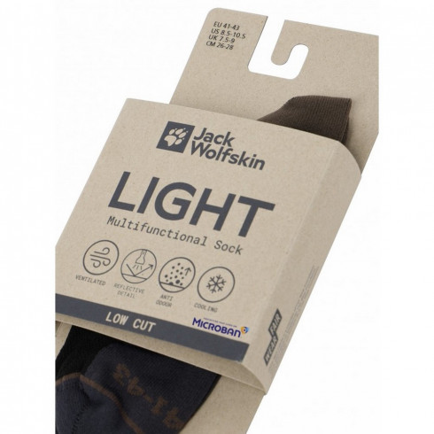 Фото Трекінгові шкарпетки Jack Wolfskin PRELIGHT SOCK LOW C A63869_6000 - зображення 5