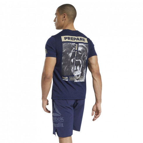 Фото Чоловіча спортивна футболка Reebok CrossFit® Prepare FS7660 - зображення 4