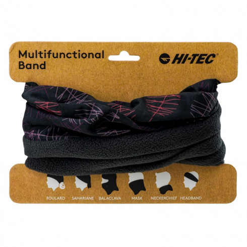 Фото Баф HI-TEC RINE-BLACK/NEON LEAVES - зображення 3