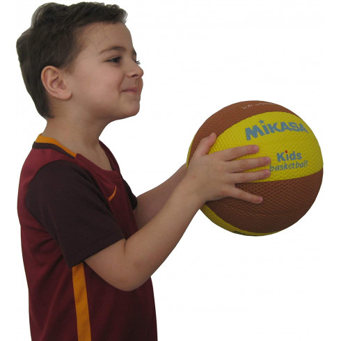 Фото М'яч баскетбольний для дітей Mikasa SB512-YBR - зображення 2