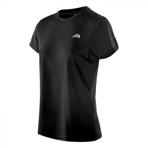 Фото Жіноча спортивна футболка MARTES ESSENTIALS LADY DIJON-BLACK/REFLECTIVE - зображення 2