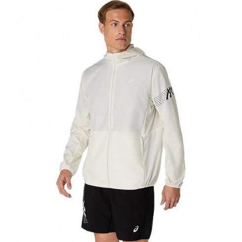 Чоловіча куртка для бігу Asics ICON JACKET 2011D237-100 - зображення 3 Фото Чоловіча куртка для бігу Asics ICON JACKET 2011D237-100 - зображення 3