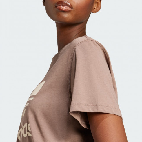 Фото Жіноча футболка Adidas Adicolor Trefoil Boxy Originals JD4582 - зображення 3