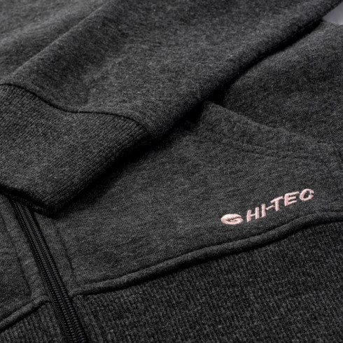 Фото Толстовка жіноча HI-TEC LADY SILIAN-DK GRE MEL/IMP PIN - зображення 5