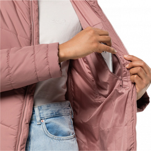 Напівпальто жіноче Jack Wolfskin NORTH YORK COAT W 1205501_3068 - зображення 3 Фото Напівпальто жіноче Jack Wolfskin NORTH YORK COAT W 1205501_3068 - зображення 3