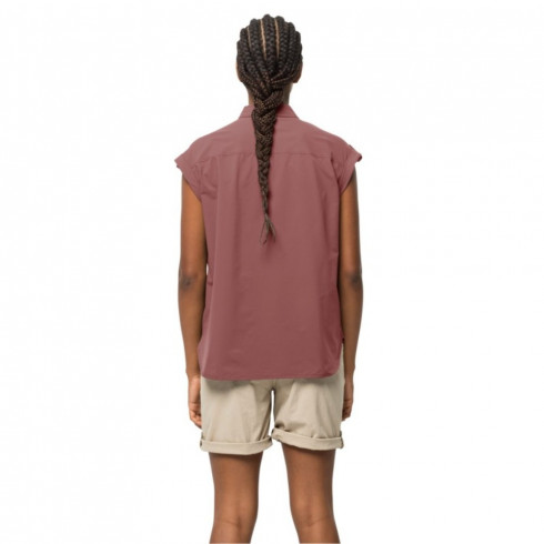 Фото Блуза жіноча Jack Wolfskin LIGHT WANDER SHIRT W 1403901_2191 - зображення 4