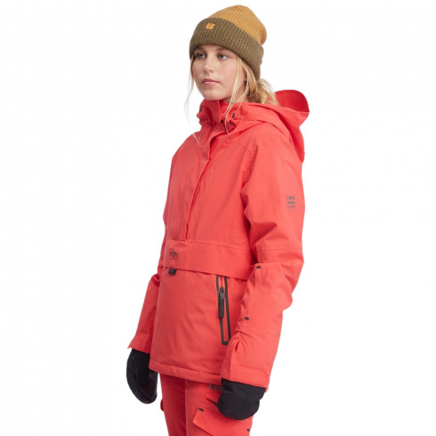 Фото Жіноча куртка для зимових видів спорту Billabong PASSAGE ANORAK Z6JF21-RED - зображення 2
