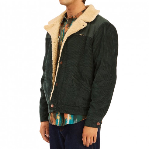 Фото Чоловіча куртка Billabong RANGE CORD SHERPA JA Z1JK48-GREN - зображення 5