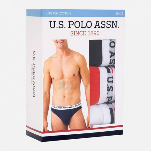 Фото Труси сліпи чоловічі набір 3 шт. U.S. POLO ASSN 80435 - зображення 4