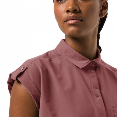 Фото Блуза жіноча Jack Wolfskin LIGHT WANDER SHIRT W 1403901_2191 - зображення 2