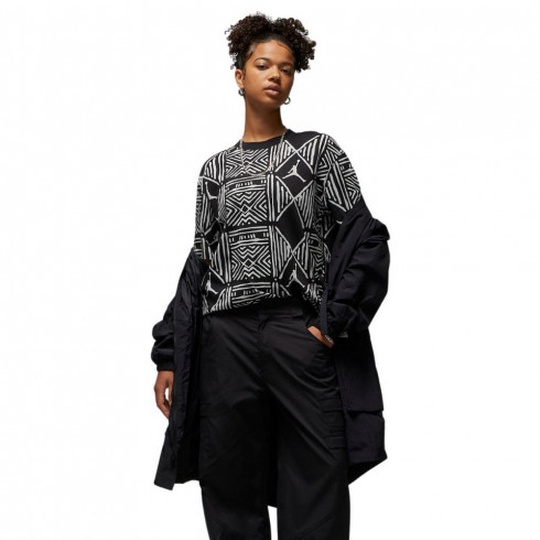 Фото Жіноча футболка Air Jordan T-Shirt Black DZ3184-010 - зображення 3