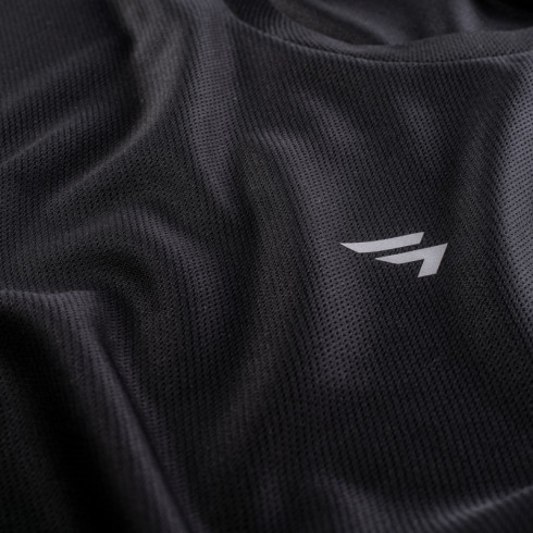 Фото Дитяча спортивна футболка MARTES ESSENTIALS DIJON JR-BLACK/REFLECTIVE - зображення 4