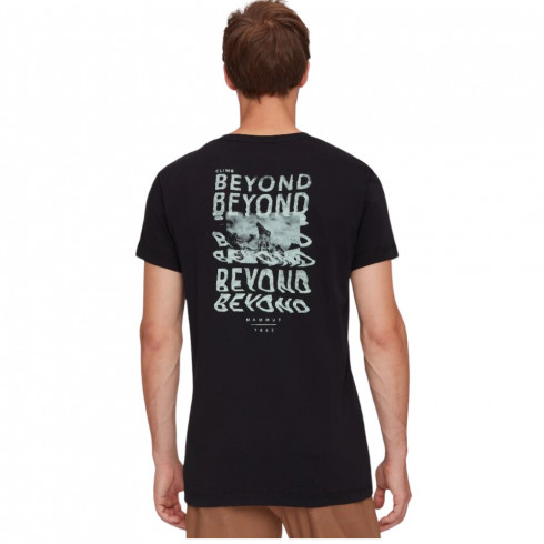 Фото Чоловіча футболка Mammut Massone T-Shirt Men Dreaming 1017-05212-BLACK - зображення 3