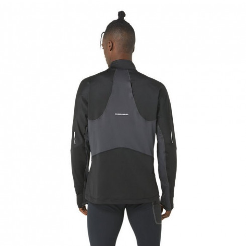 Фото Чоловічі лонгслів Asics WINTER RUN 1/2 ZIP MID LAYER 2011C882-BLACK - зображення 3