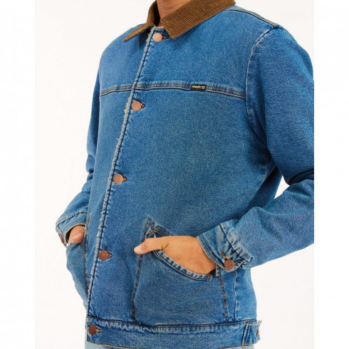 Фото Чоловіча куртка Billabong RANGE DENIM SHERPA J Z1JK51-OCEA - зображення 2