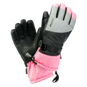 Жіночі гірськолижні рукавиці ELBRUS MAIKO WOS-CAMELLIA ROSE/BLACK