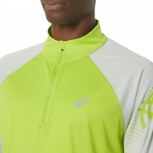 Фото Чоловічий лонгслів Asics ICON LS 1/2 ZIP 2011C732-302 - зображення 4