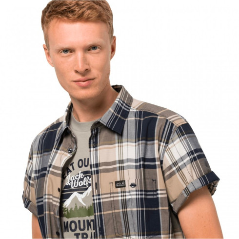 Фото Теніска Jack Wolfskin LITTLE LAKE SHIRT M 1403421_8129 - зображення 5