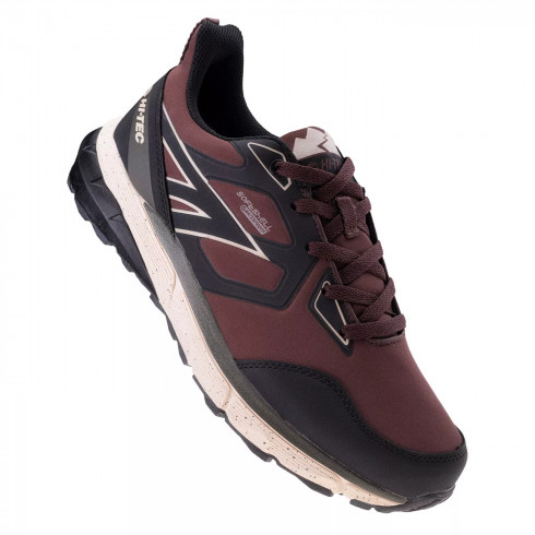 Фото Жіночі повсякденні кросівки Hi-Tec BARIO WP-CINNABAR/BLACK/KHAKI - зображення 4