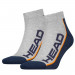 Фото Шкарпетки Head PERFORMANCE QUARTER 2PPK UNISEX 781009001-870 - зображення 1